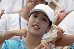 真正的朝鲜美女,探寻朝鲜国度的自然之美